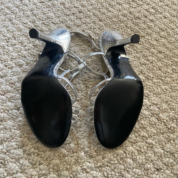 Platinum BP silver heels - never worn - Picture 5 of 6